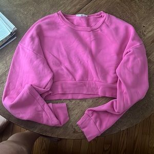 Reformation cropped sweatshirt S